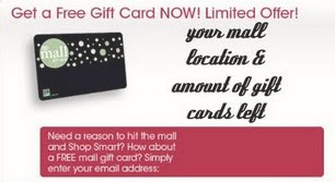Free Online Mall Gift Card